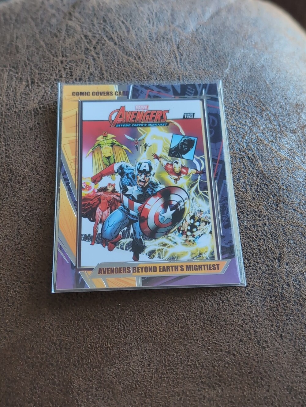 4$ Add On⭐ Finding Unicorn Avengers Comic Covers Card- AC5